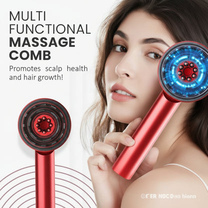 XYT-0801 Red Light Therapy Hair Massager Comb, Waterproof Serum Liquid Applicator