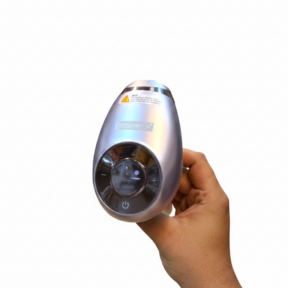 Babyverse Professional IPL Hair Removal Device SE10 – Painless 990000 Flashes, 9 Energy Levels, Ice Cooling Tech
