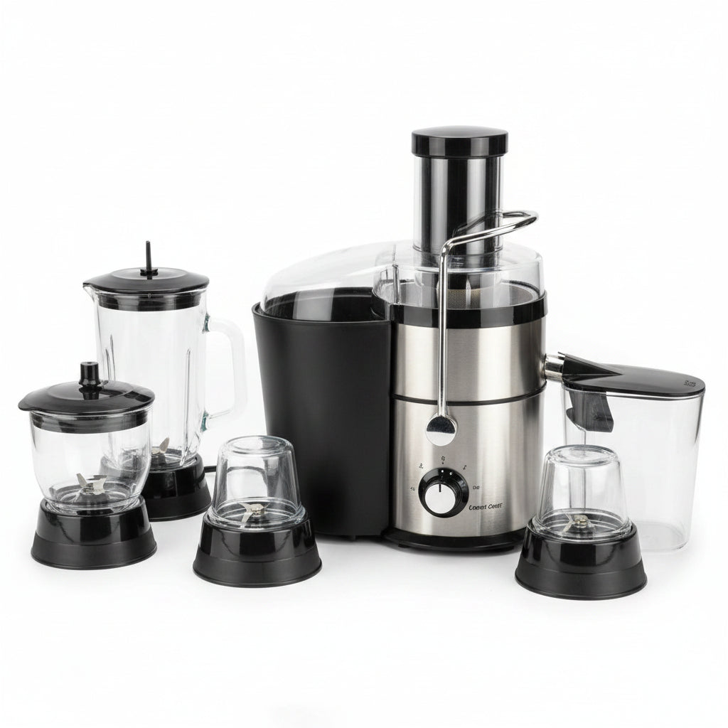 Super Crest SCT-8001 4-in-1 Stainless Steel Juice Extractor 2000W – Multi-Purpose Kitchen Machine
