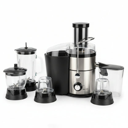 Super Crest SCT-8001 4-in-1 Stainless Steel Juice Extractor 2000W – Multi-Purpose Kitchen Machine