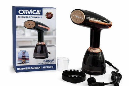 ORVICA Black and Gold | ORM-6012 | handheld garment steamer