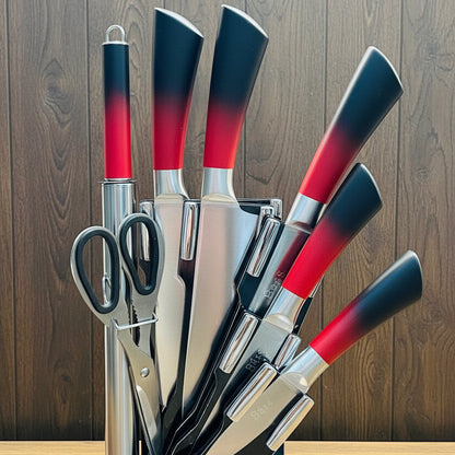 BASS 8-Piece Knife Set Creative Kitchen Experience – Modern Kitchen Essentials