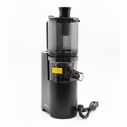 Canoly JE-75B Masticating Juicer – Big Feeding Mouth | Low-Noise Copper Motor | Juice & Pomace Separation