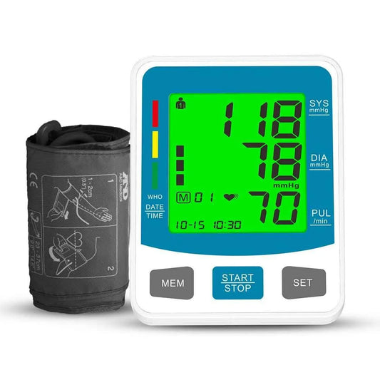 BABYLY Blood Pressure Monitor Upper Arm Automatic Digital BP Monitor Large Cuff, BP apparatus