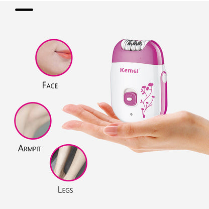 Kemie  km-6203  Rechargeable Epilator Hair removal machine for Ladies
