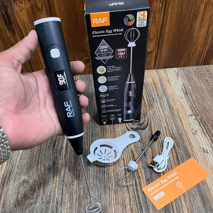 Raf  Rechargeable Coffee Beater 3 IN 1