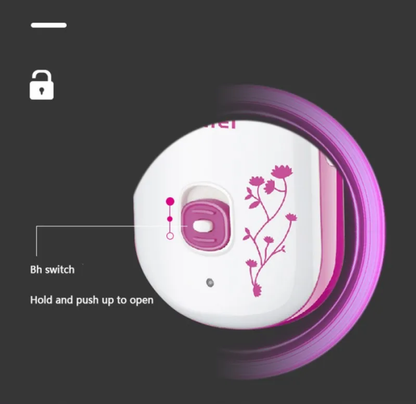 Kemie  km-6203  Rechargeable Epilator Hair removal machine for Ladies