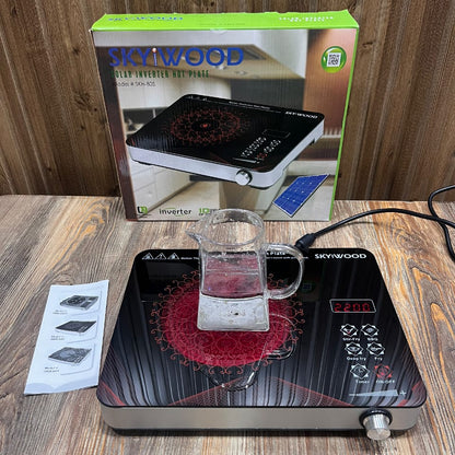 SKYWOOD Ceramic Solar Inverter Infrared Stove SKY-805 Single Hotplate - 2000W