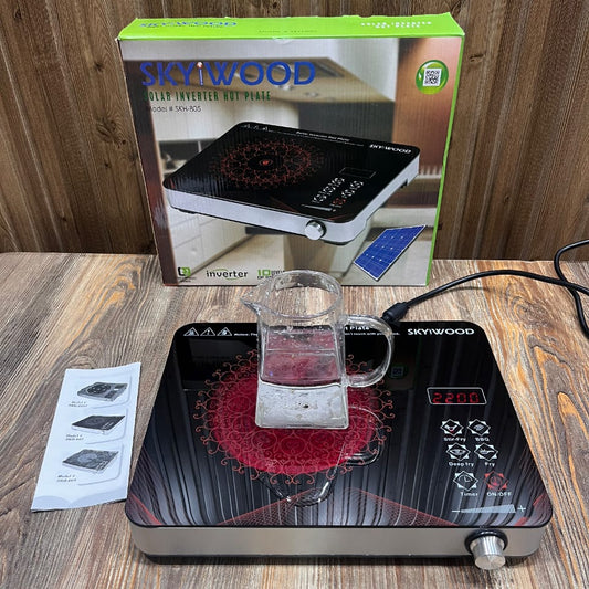 SKYWOOD Ceramic Solar Inverter Infrared Stove SKY-805 Single Hotplate - 2000W