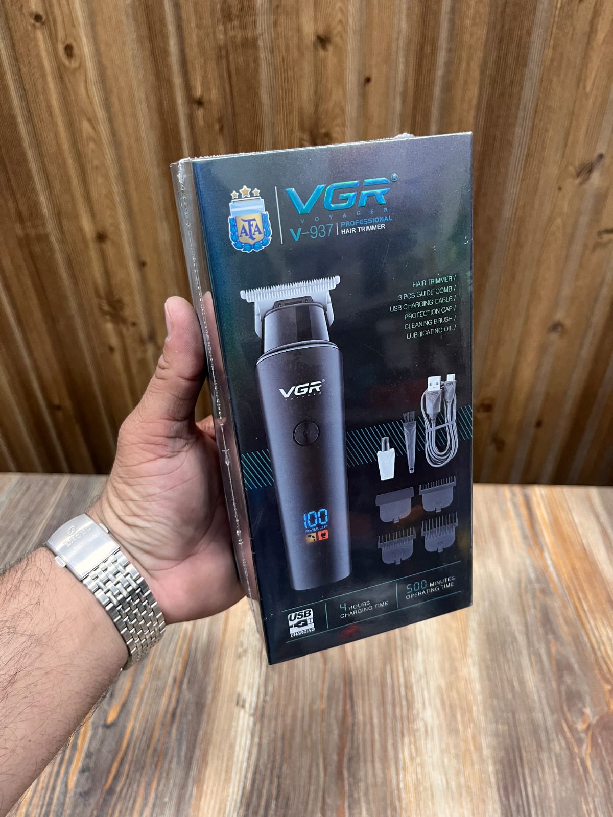 VGR V-937 Professional Cordless Rechargeable Hair Trimmer
