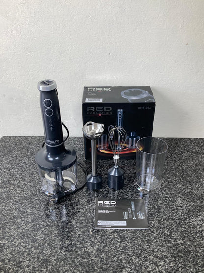 Red Evolution 4-in-1 blender Set.