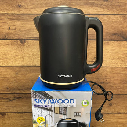 Skyiwood  black 3.0L Capacity 1500-watt electric kettle