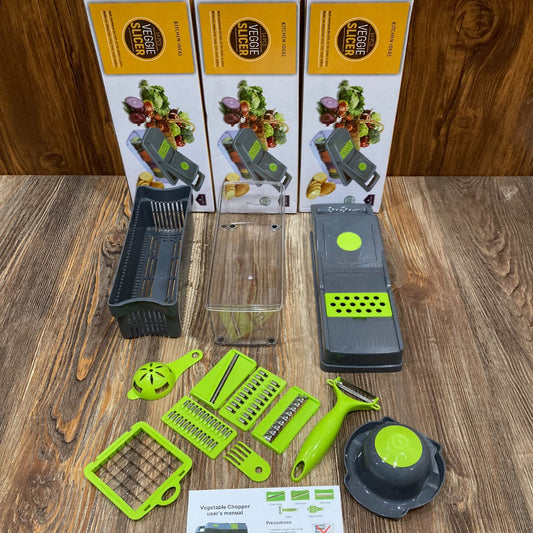 VEGGIE SLICER 14-in-1 Vegetable Cutter Slicer – The Ultimate Kitchen Tool
