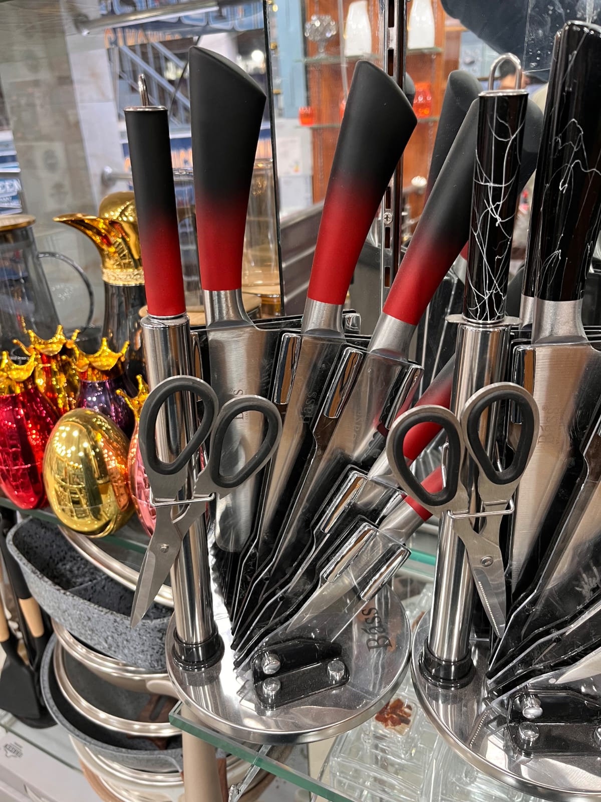BASS 8-Piece Knife Set Creative Kitchen Experience – Modern Kitchen Essentials