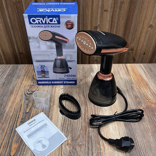 ORVICA Black and Gold | ORM-6012 | handheld garment steamer