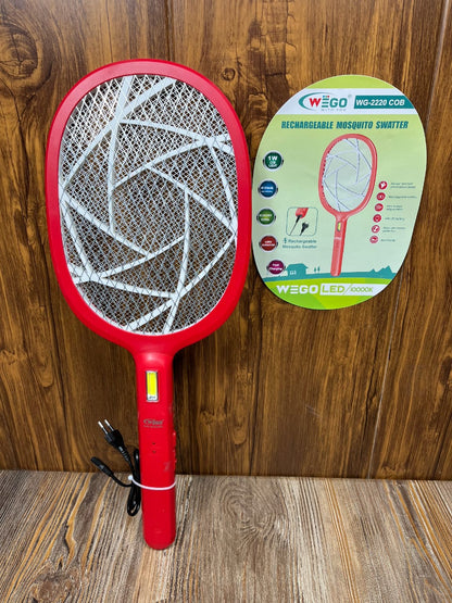 Electric Mosquito Killer Racket Rechargeable 2 in 1 UV Lamp | Mosquito Killer Bat