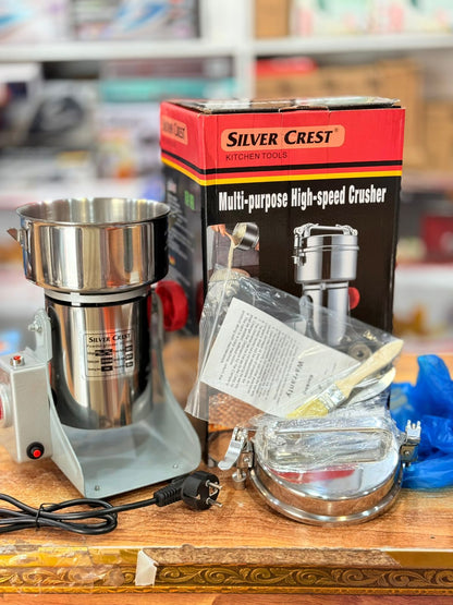 Silver Crest  Powder Grinder  | 250 GM | For Cereal |Grain |Spice Powder Grinder Machine 100% Copper Motor.