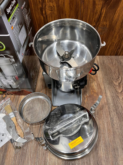 Super Crest Electric Powerful Powder/Cereal Grinder 150g - All Metal.