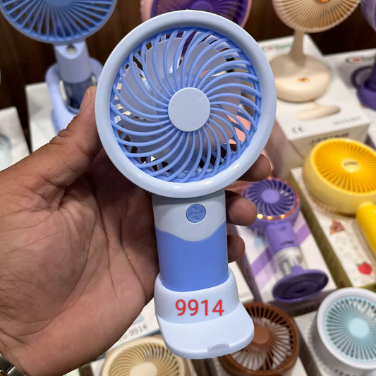 Rechargeable Mini Fan With  3 Adjustable Wind Speeds