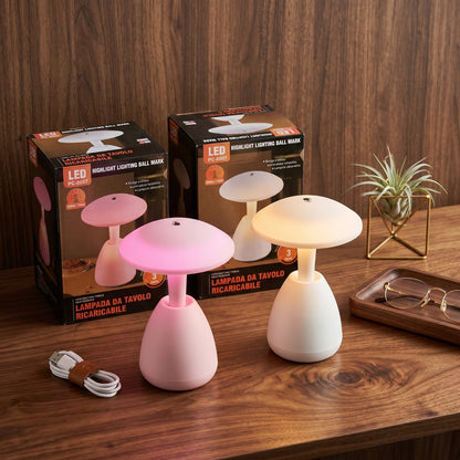 Rechargeable LED cartoon bear table lamp, commonly used as an eye-protection study light or night light for kids' rooms