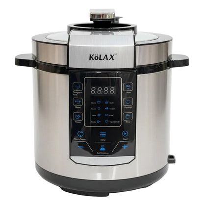 Kölax 6L Electric Pressure Cooker 1000W – Digital Multicooker with Touch Screen