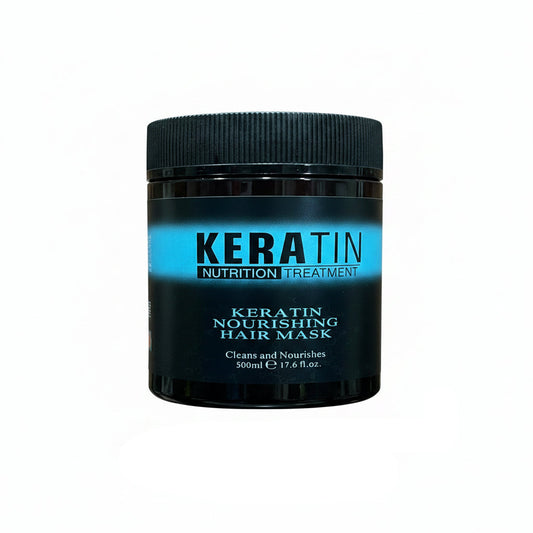 Keratin Nutrition Treatment is a nourishing hair mask designed to repair and hydrate dry or damaged hair