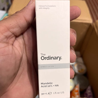 The Ordinary Mandelic Acid 10% + HA (30ml) – Gentle AHA Exfoliating Serum