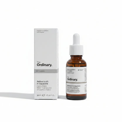 The Ordinary Retinol 0.2% in Squalane serum.
