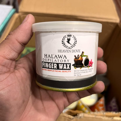 Heaven Dove Halawa Depilatory Finger Wax (Charcoal Extract)