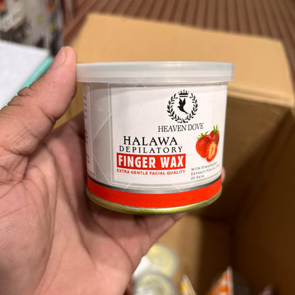 Heaven Dove Halawa Finger Wax with Strawberry Extract (All Skin Types)
