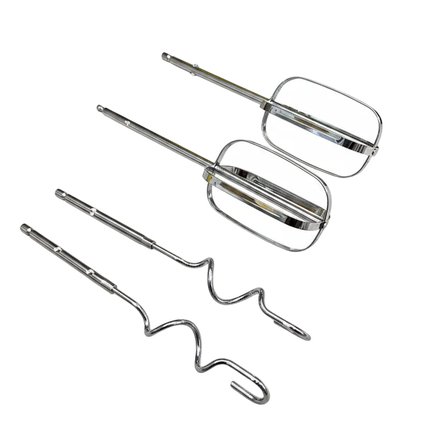 KöLAX Stainless Steel Hand Blender Mixer Machine with 4 Beaters & Dough Hooks (5-Speed Control)