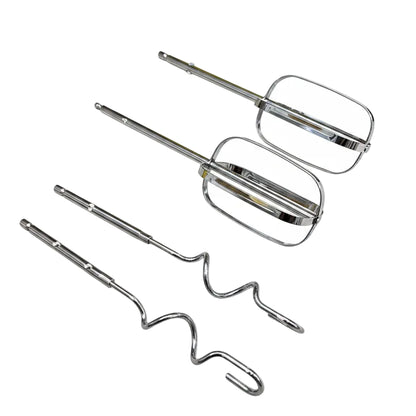 KöLAX Stainless Steel Hand Blender Mixer Machine with 4 Beaters & Dough Hooks (5-Speed Control)