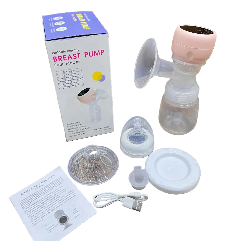 JSL-X901 Portable Electric Breast Pump with 4 Modes & USB Rechargeable Battery