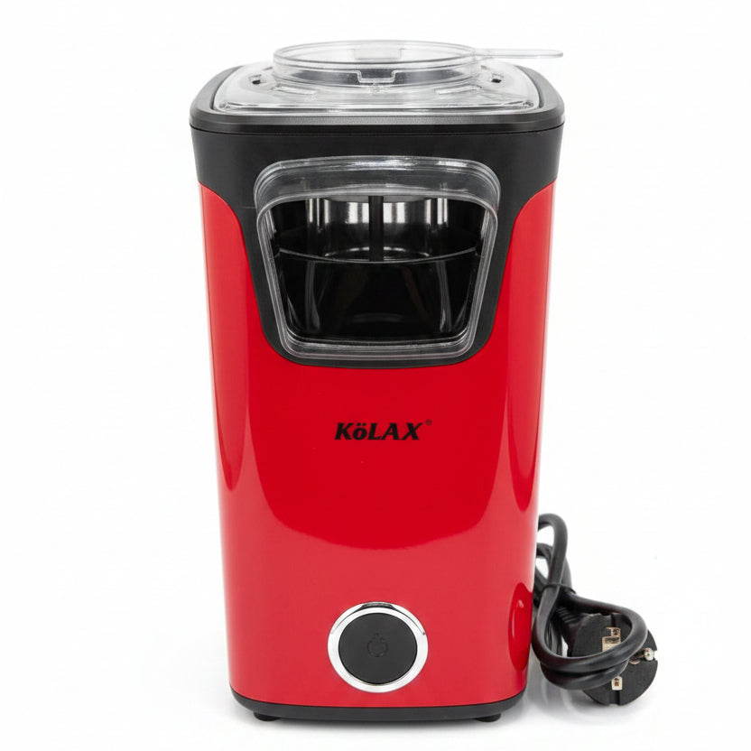 Kölax 1100W Hot Air Popcorn Maker Machine – Red, Model 94401 (New in Box)