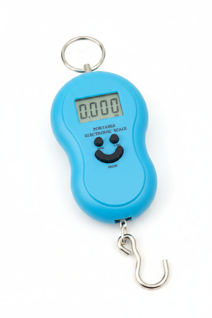 50kg/10g Portable Electronic Hanging Luggage Scale with Backlight LCD