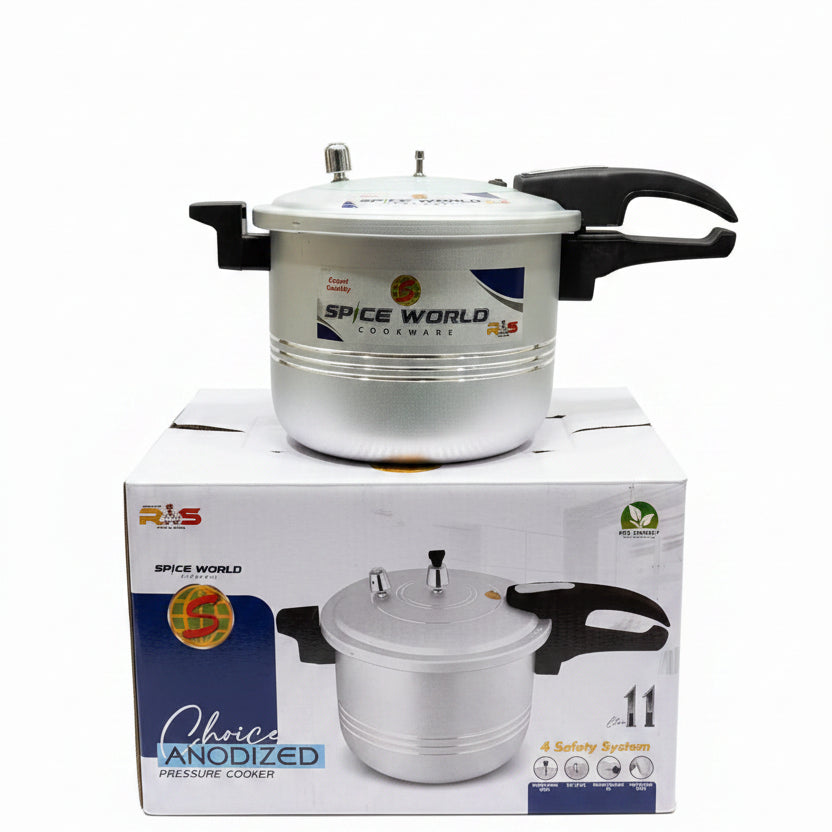 Spice World 11-Liter Anodized Aluminum Pressure Cooker