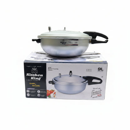 Kitchen King 9L Feast Wok Pressure Cooker