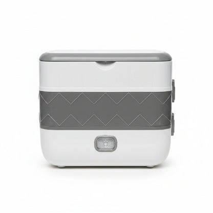 Portable Electric Heating Lunch Box – 2.0L  [200W] Multi-Layer Food Steamer &amp; Warmer