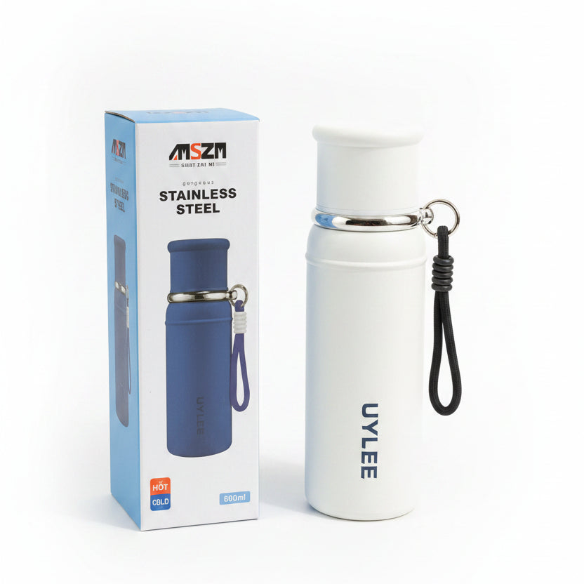 UYLEE 700ml Premium 316 Stainless Steel Insulated Vacuum Flask Water Bottle