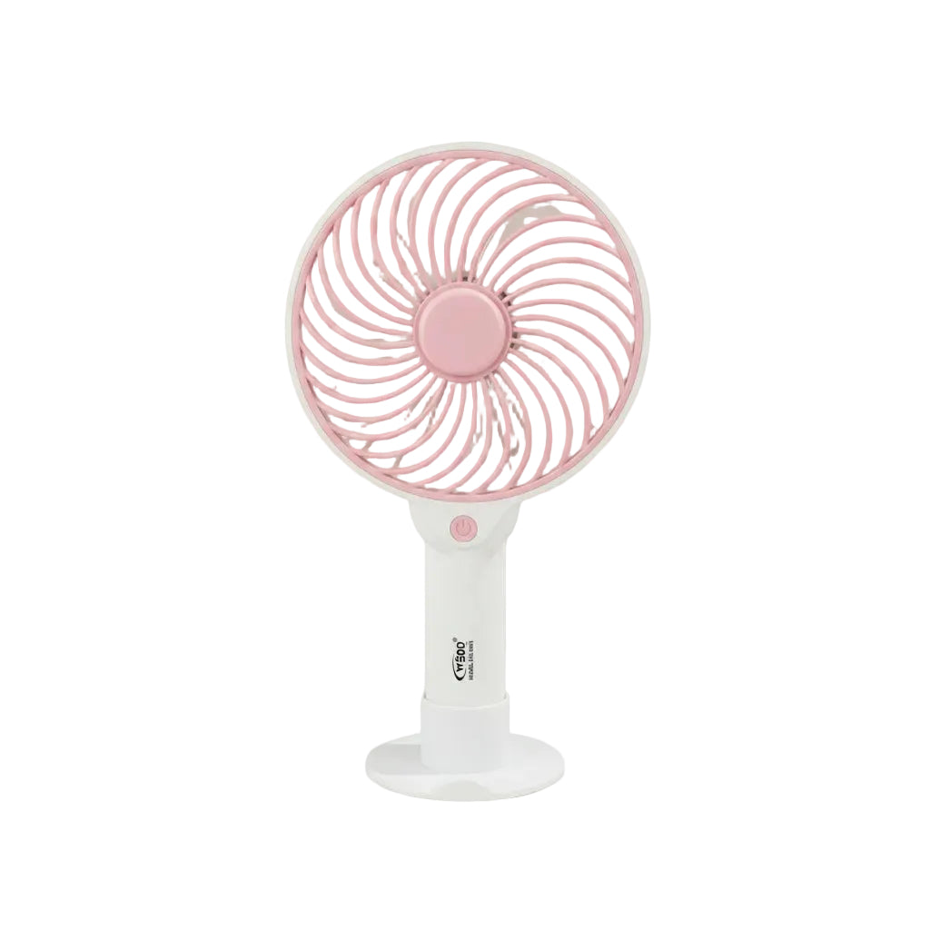 WEGO Portable USB Desk Fan - 2-in-1 Handheld & Tabletop Cooling Fan