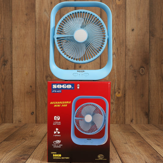 SOGO JPN-422 Rechargeable Mini Fan
