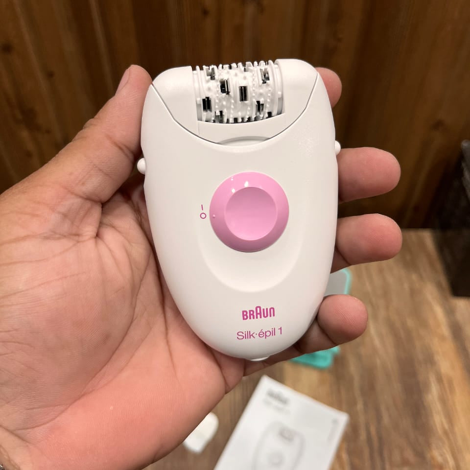 Braun Silk-épil 1 Epilator – Hair Removal from the Root, Up to 4 Weeks of Smooth Skin