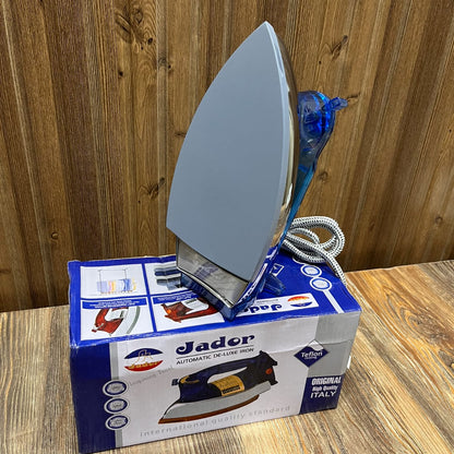 Jador Automatic Deluxe Iron – 1000W Teflon Coating Dry Iron (Original Italy Design)