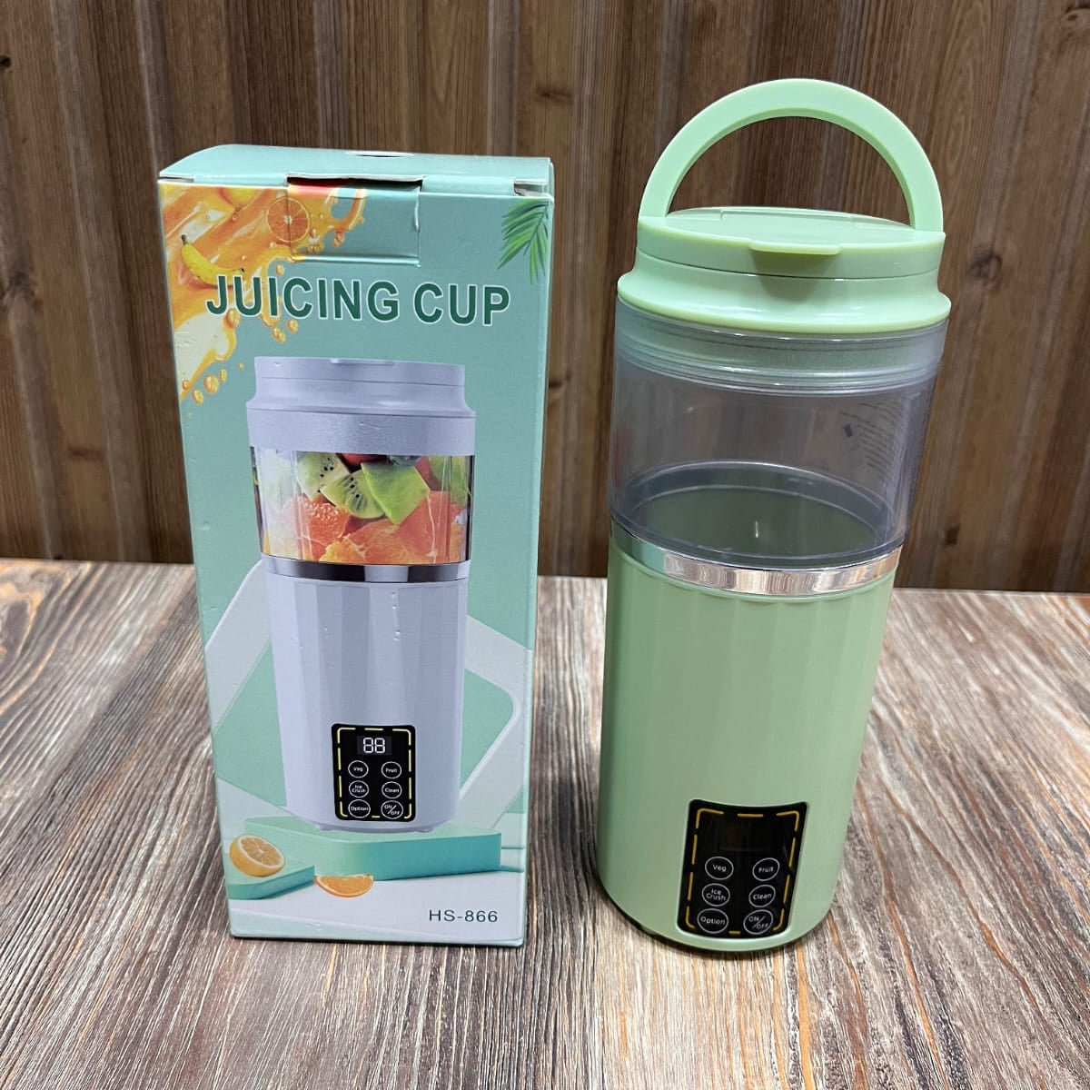 Portable Electric Juicer Blender Cup HS-866 – USB Rechargeable Mini Blender