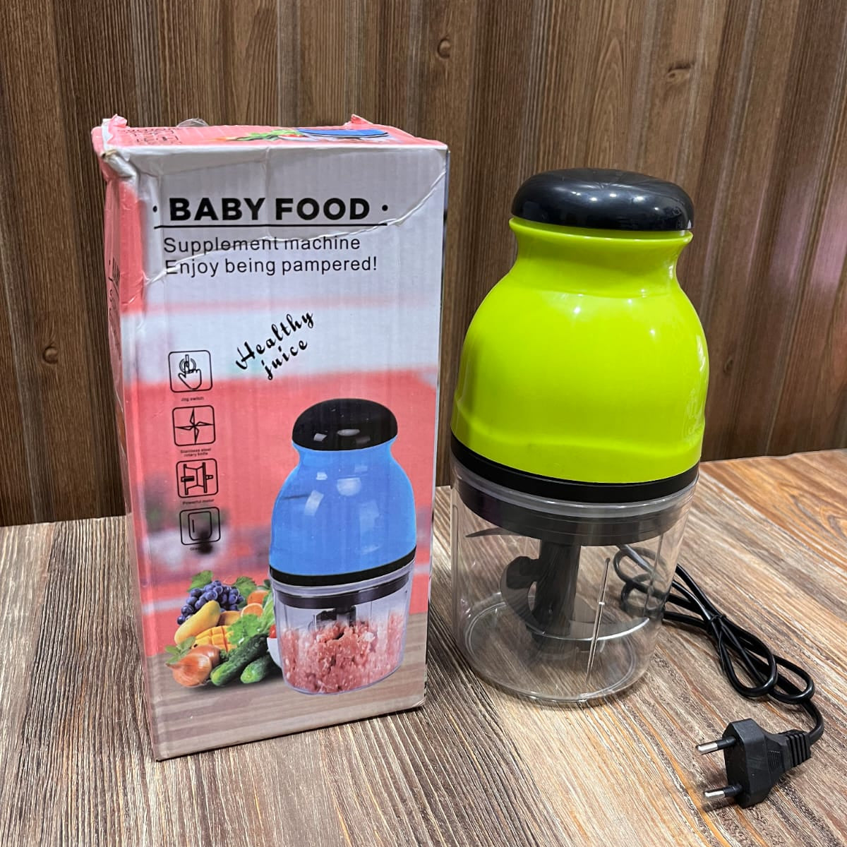 Electric Baby Food Chopper & Blender – Healthy Juice Supplement Machine