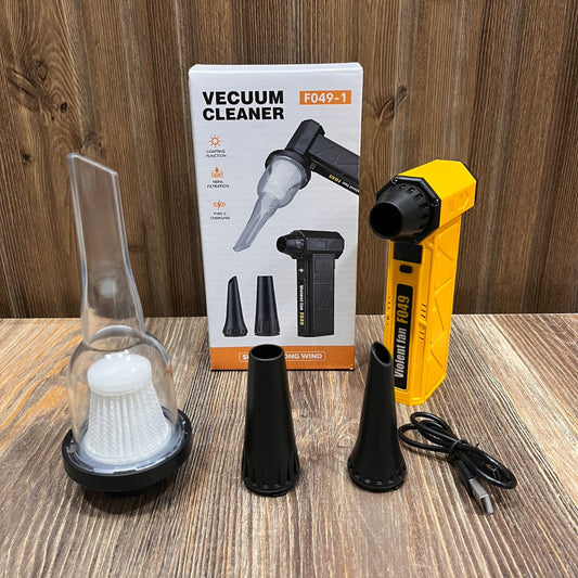 Cordless Handheld Vacuum Cleaner F049 –1 HEPA Filter with LED Light