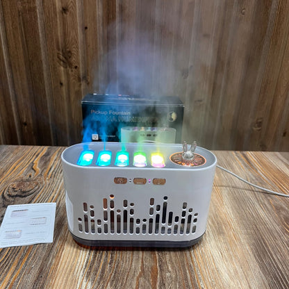 Pickup Fountain Aroma Humidifier – Multi-Jet RGB Water Fountain Design Air Humidifier