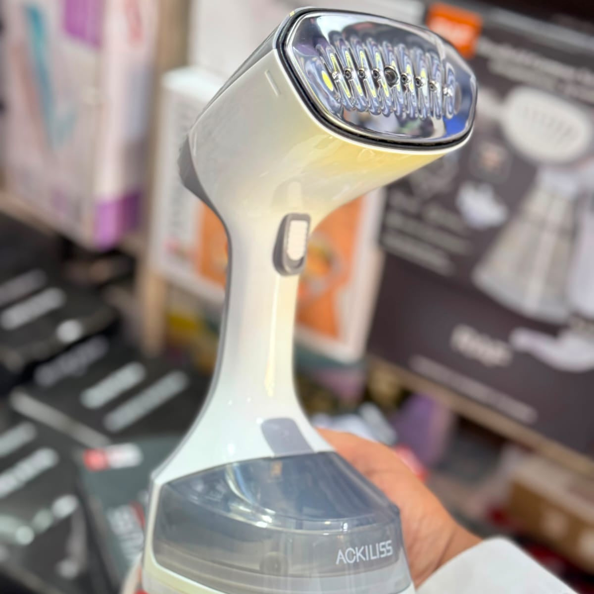 Ackiliss Handheld Garment Steamer – 1500W Portable Clothes Iron ACL-61288G