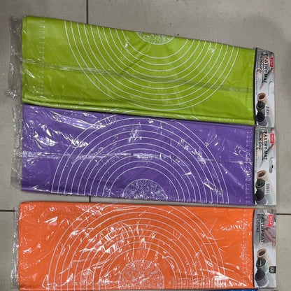 Non-Stick Silicone Pastry & Baking Mat – Reusable Kitchen Rolling Mat