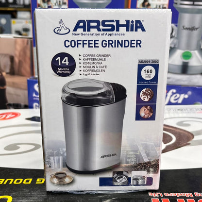 Arshia Coffee Grinder AS2001-2002 – 160W